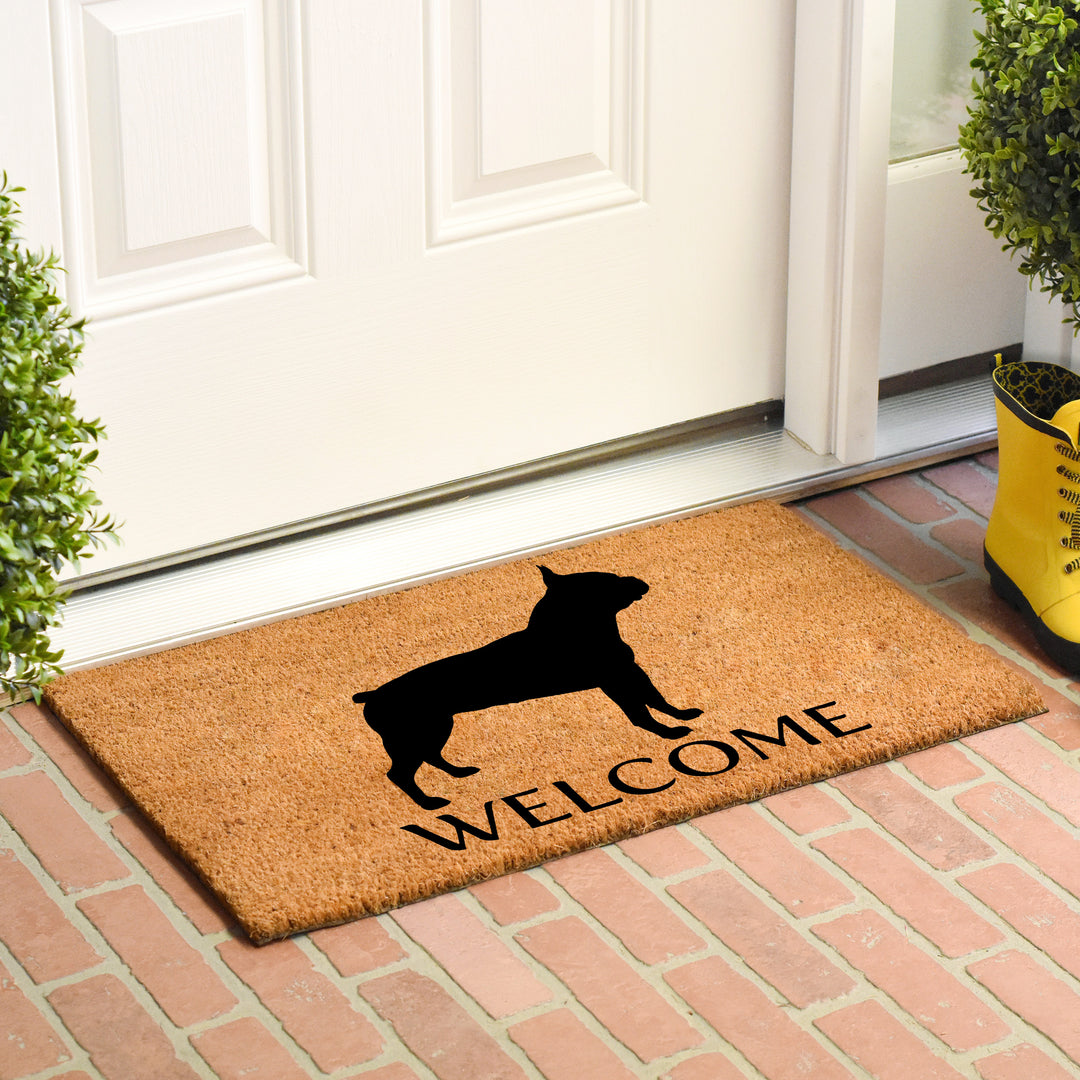Boston Terrier Doormat