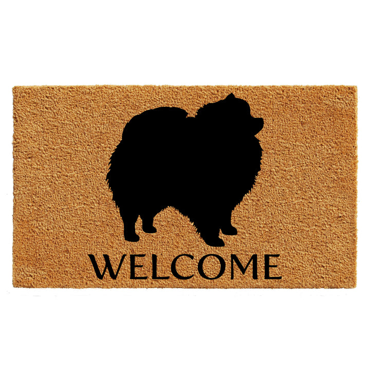 Pomeranian Doormat 24"x36" / Pomeranian