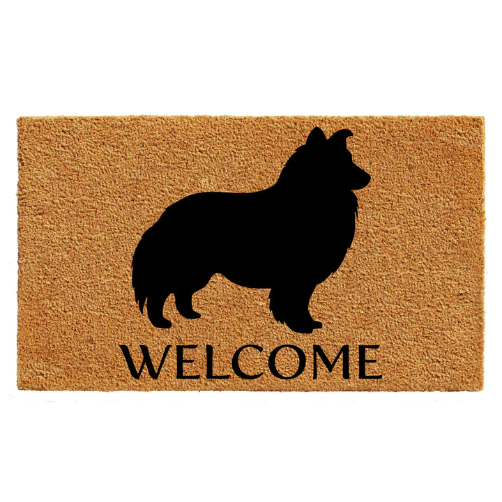 Shetland Sheepdog Doormat 24"x36" / Shetland Sheepdog