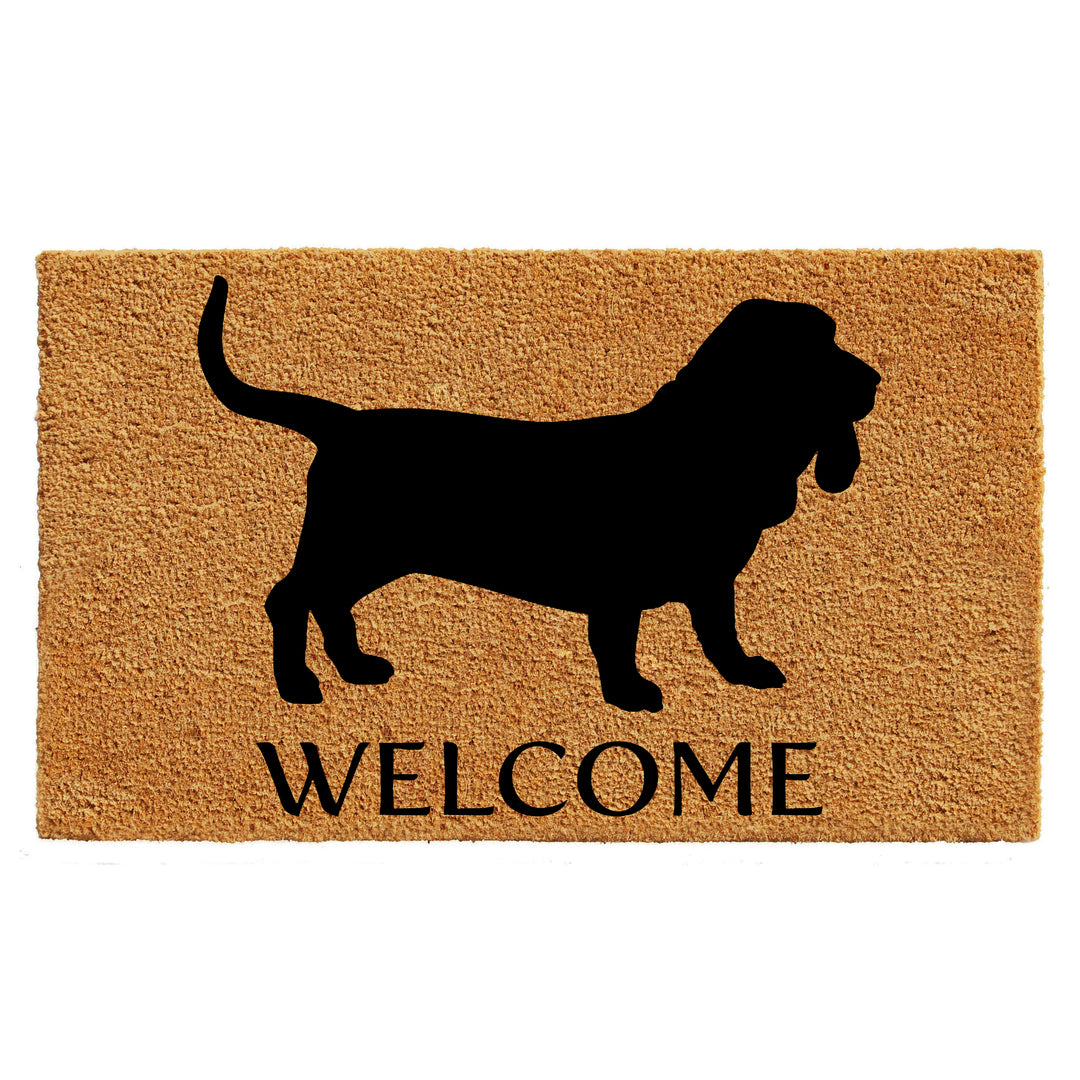 Basset Hound Doormat 24"x36" / Basset Hound