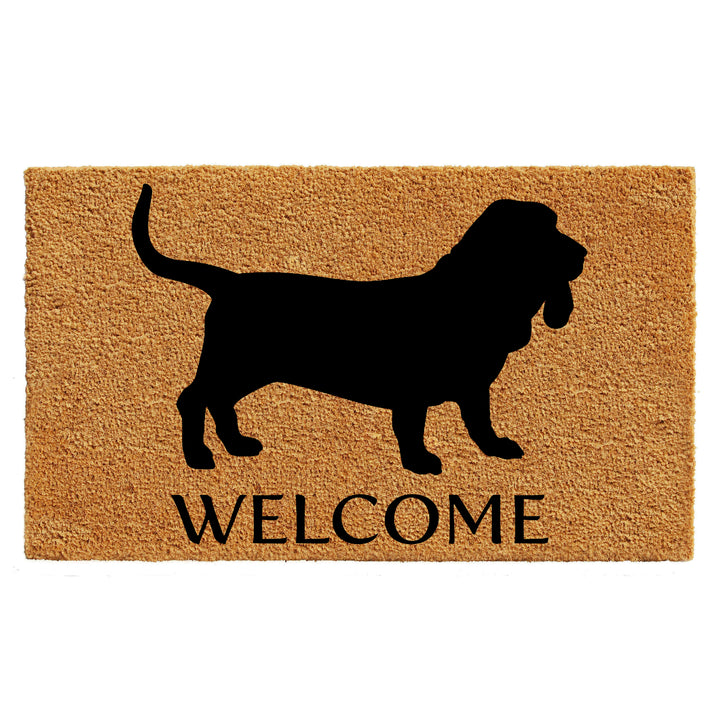 Basset Hound Doormat 24"x36" / Basset Hound