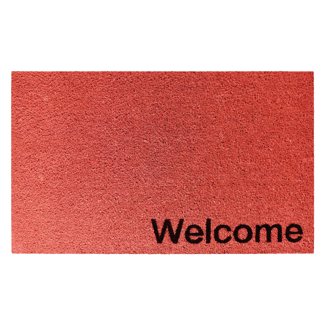 Collins Pink Pastel Welcome Doormat Pink / 17"x29"