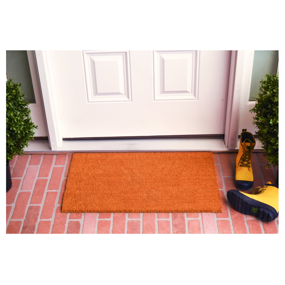 Collins Orange Pastel Doormat Orange / 24"x36"