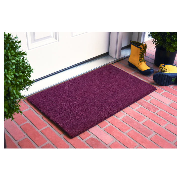 Collins Purple Pastel Doormat Purple / 24"x36"