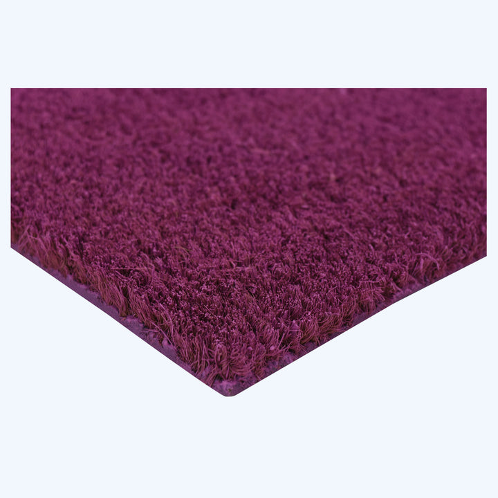 Collins Purple Pastel Welcome Doormat Purple / 24"x36"