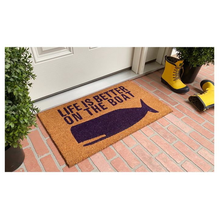 Better on the Boat Doormat 17"x29"