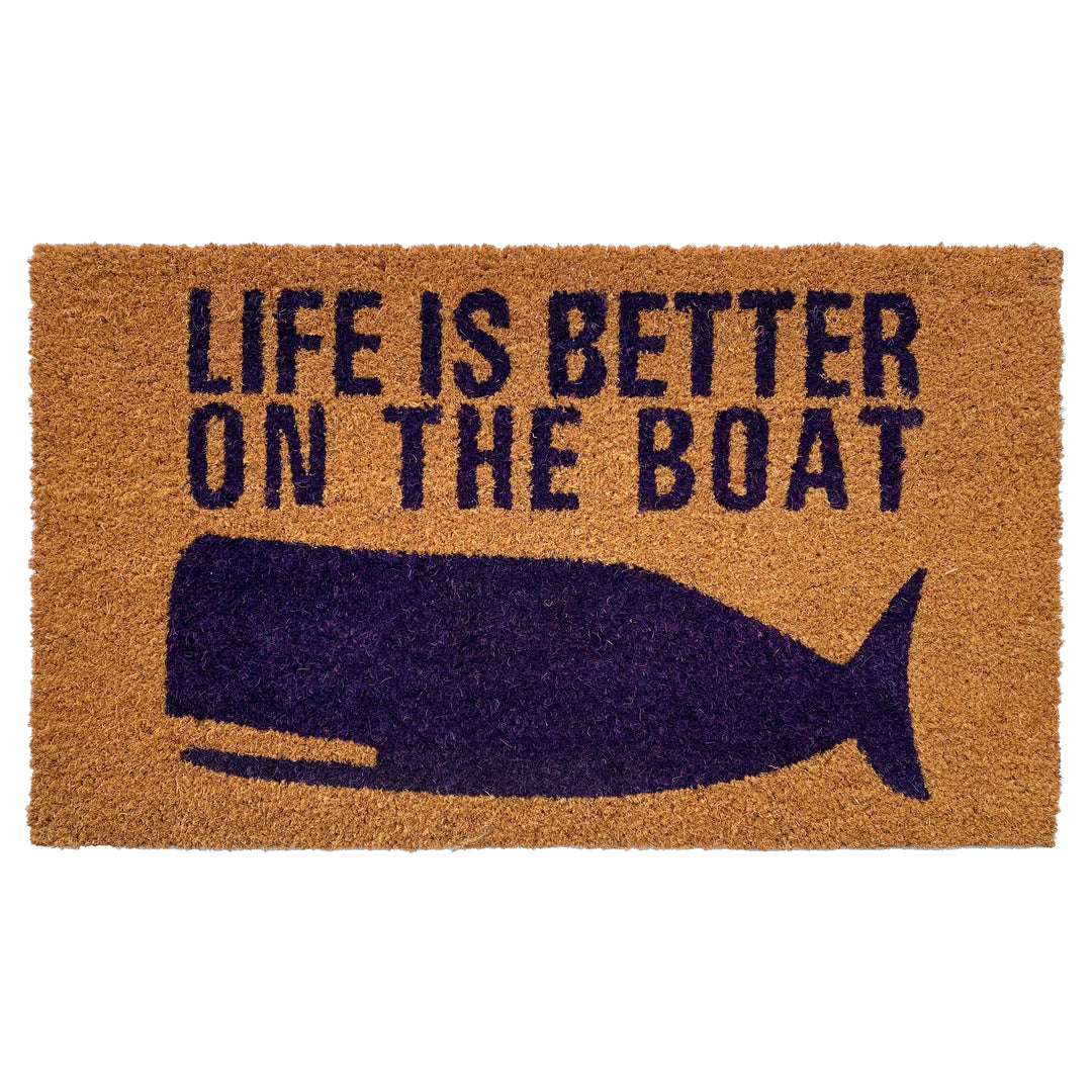 Better on the Boat Doormat 17"x29"