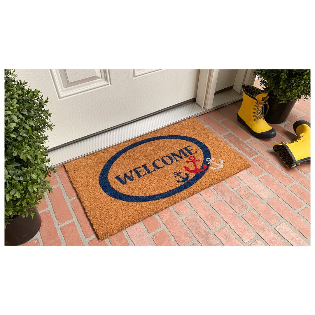 Triple Anchor Doormat 17"x29"