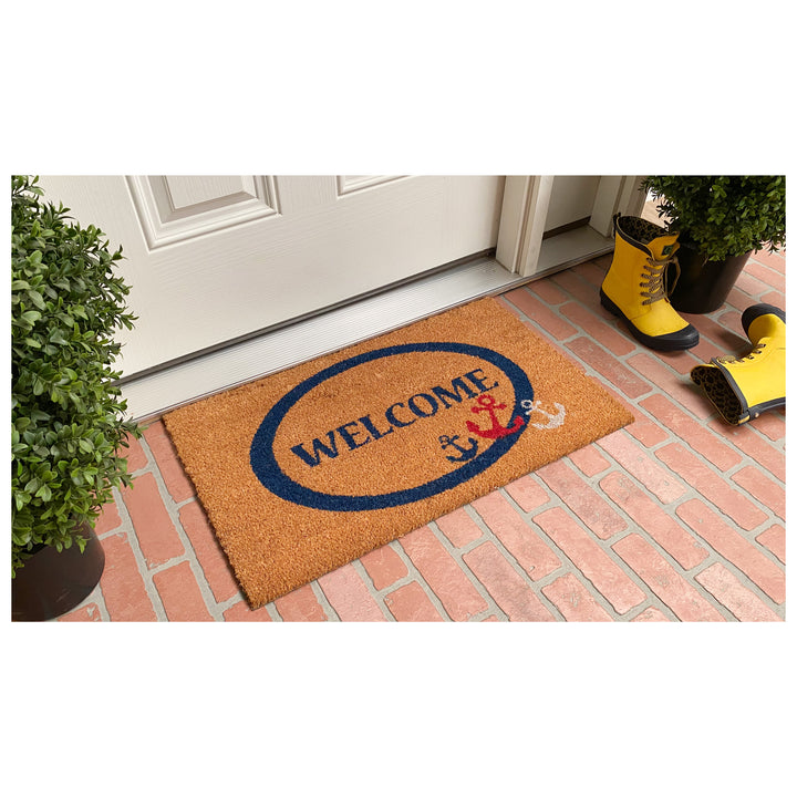 Triple Anchor Doormat 17"x29"