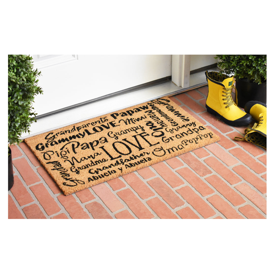 Grandparents Doormat 17"x29"
