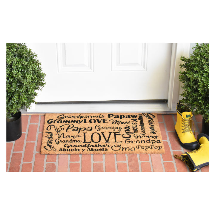 Grandparents Doormat 17"x29"