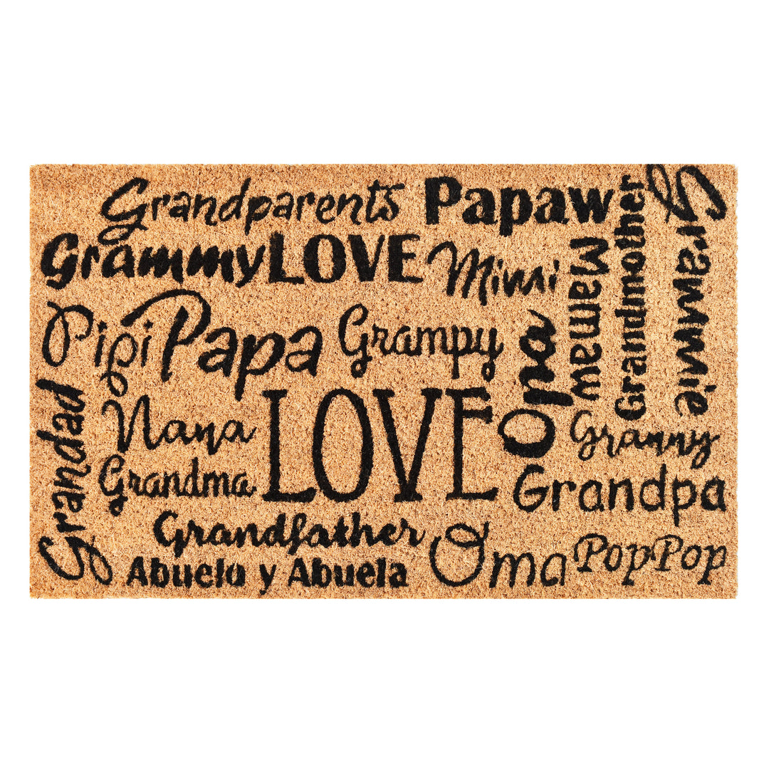 Grandparents Doormat 17"x29"