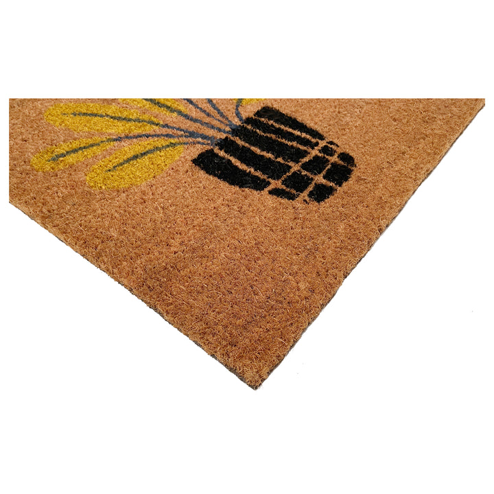 Yellow Bouquet Doormat 17"x29"