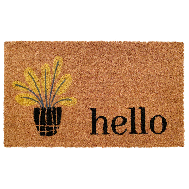 Yellow Bouquet Doormat 17"x29"