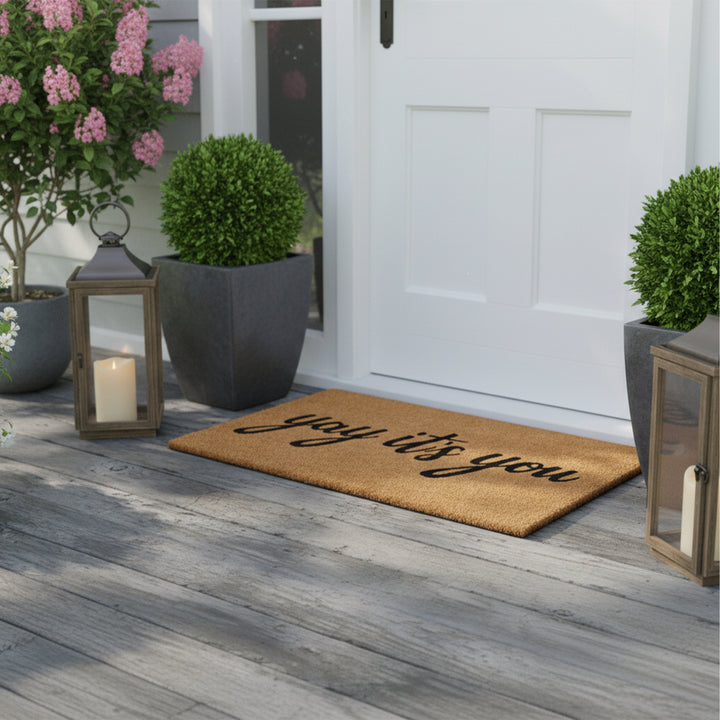 Yay It's You Doormat