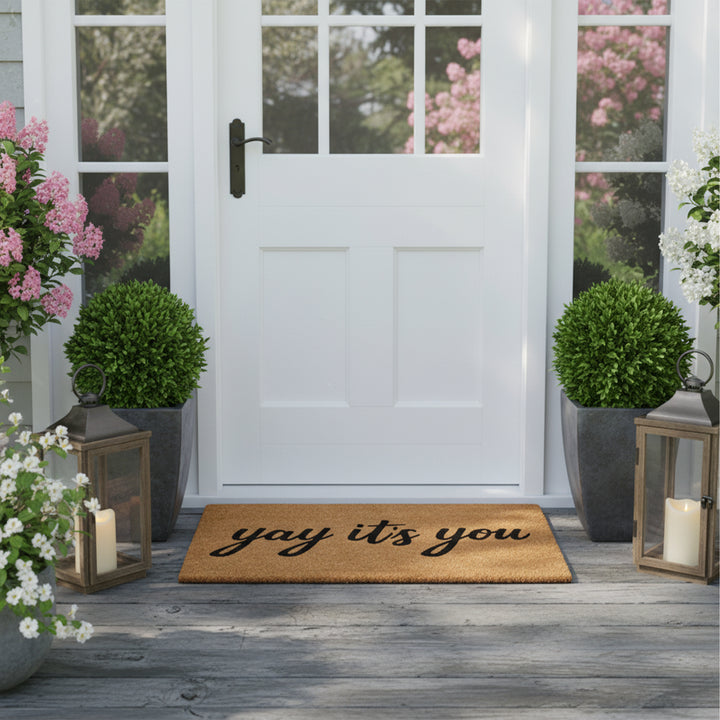 Yay It's You Doormat