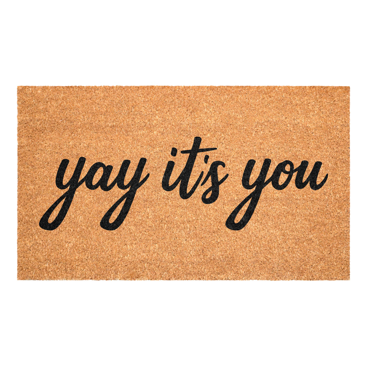 Yay It's You Doormat