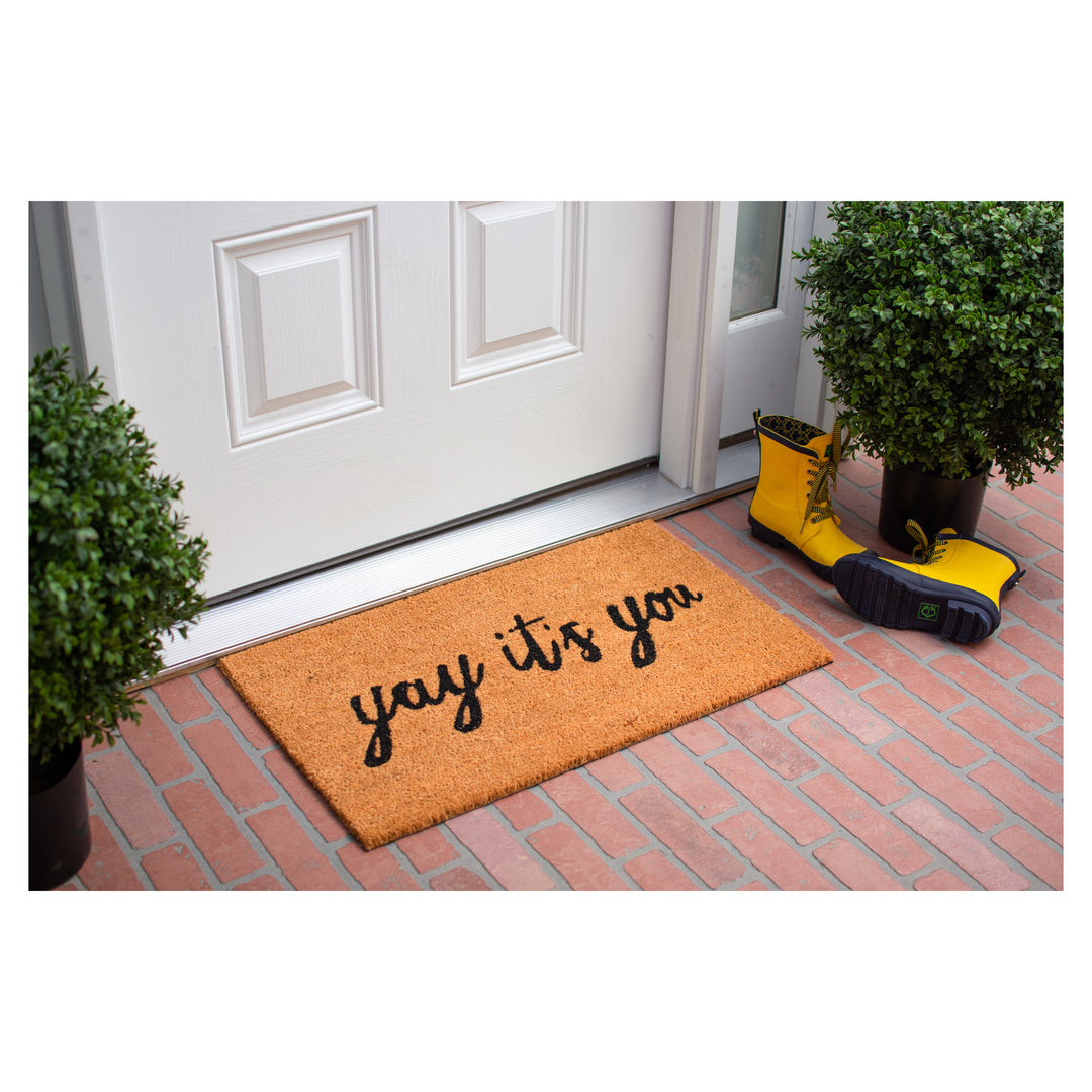 Yay It's You Doormat 30"x48"