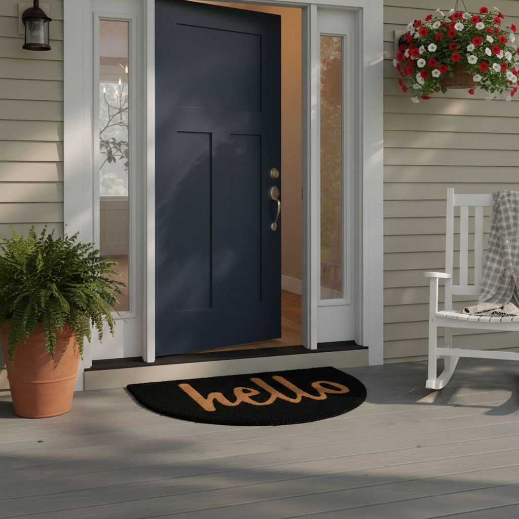 Arch Hello Doormat