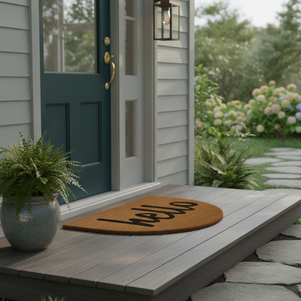 Arch Hello Doormat