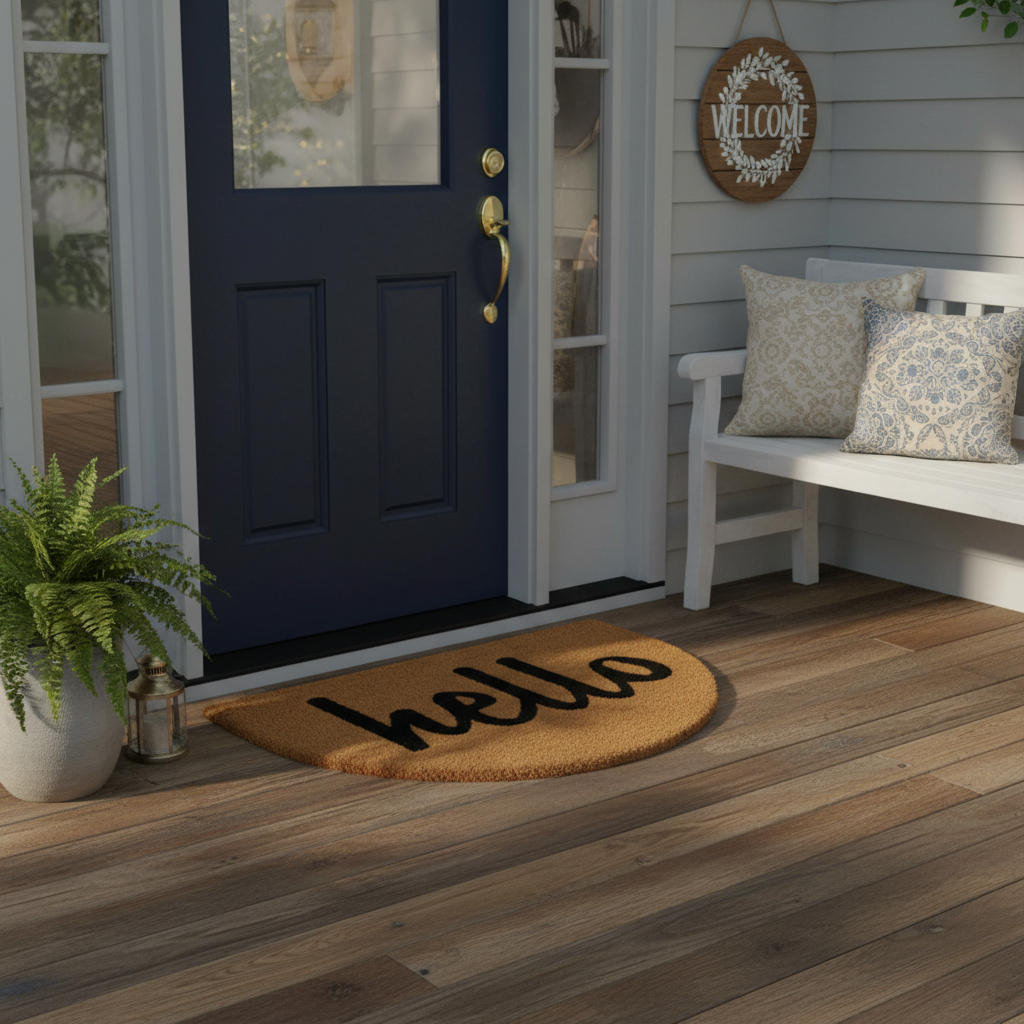 Arch Hello Doormat