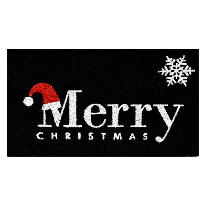 Santa Tidings Doormat 17"x29"