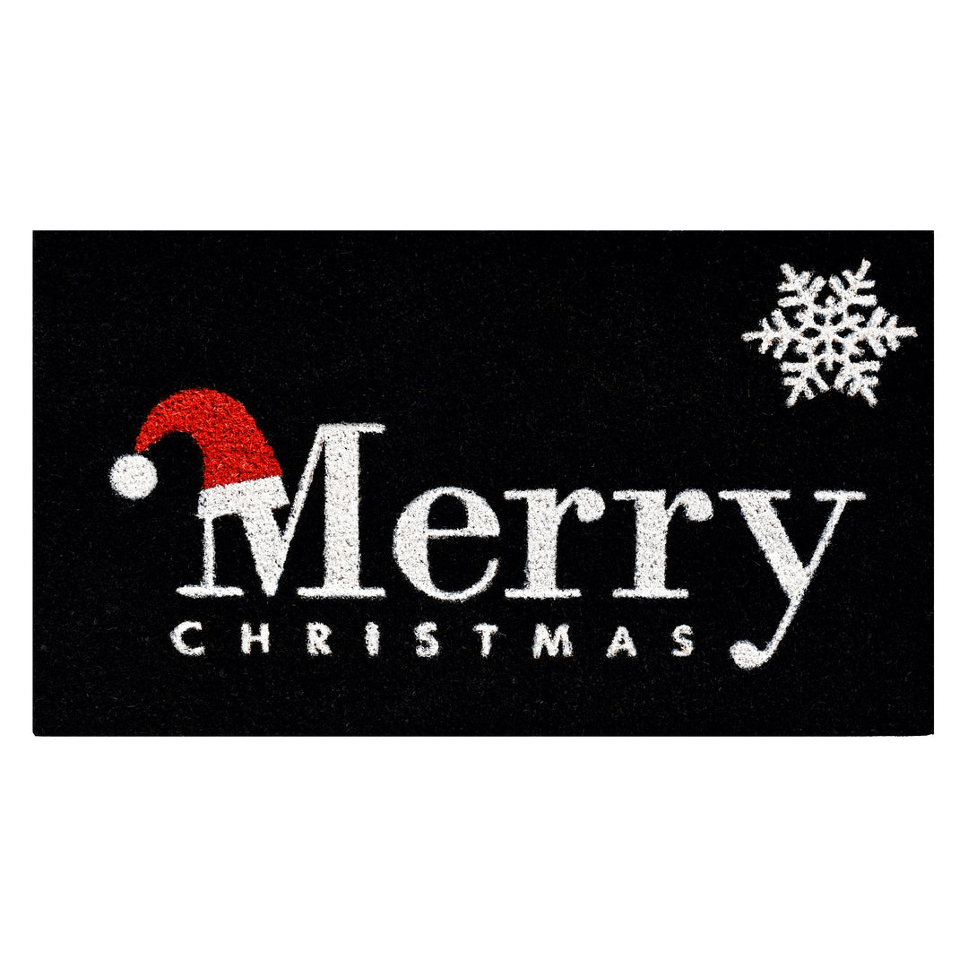 Santa Tidings Doormat 17"x29"
