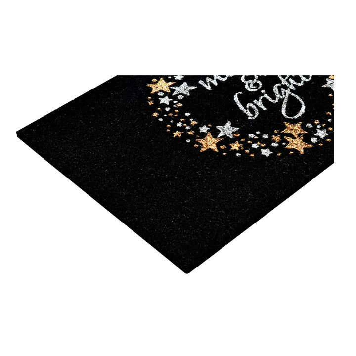 Star Holiday Greeting Doormat 17"x29"