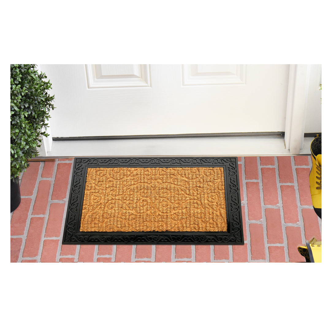 Brawny Life Scroll Doormat 18"x30"