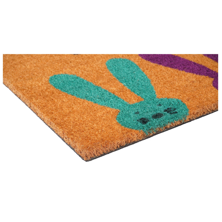 Easter Bunnies Doormat 17"x29"