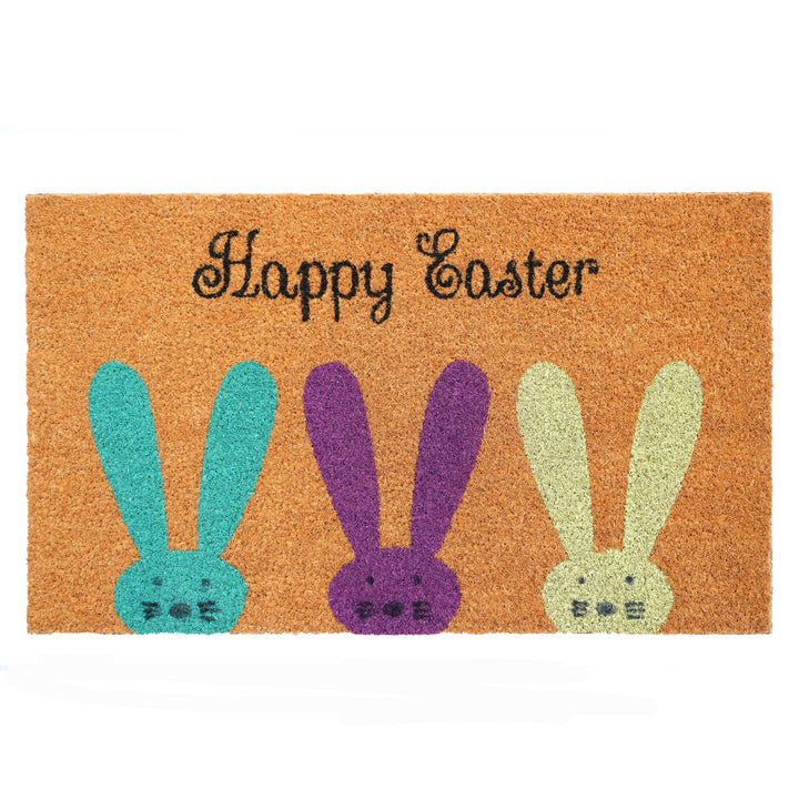 Easter Bunnies Doormat 17"x29"