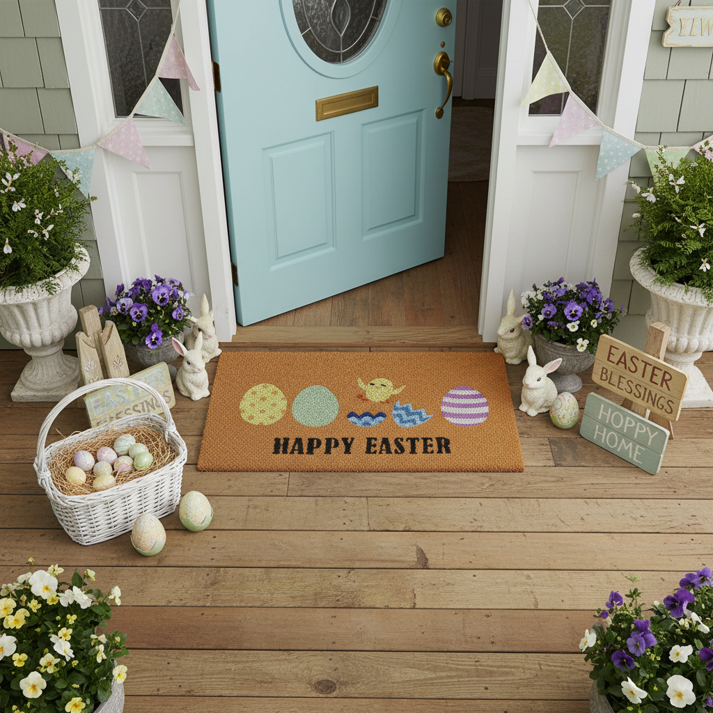 Easter shell-ebration Doormat