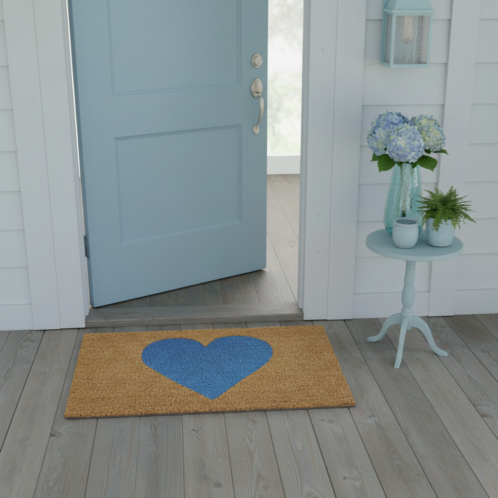 Heart Doormat