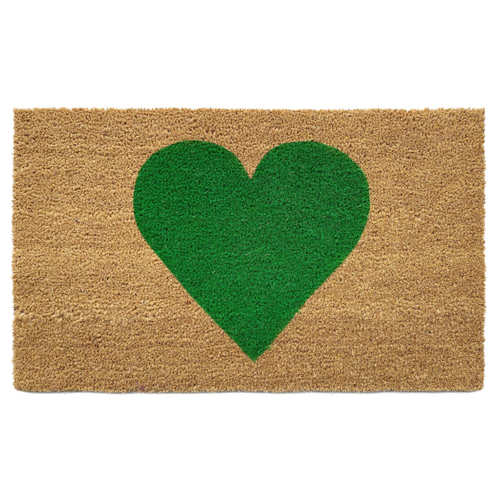 Red Heart Doormat