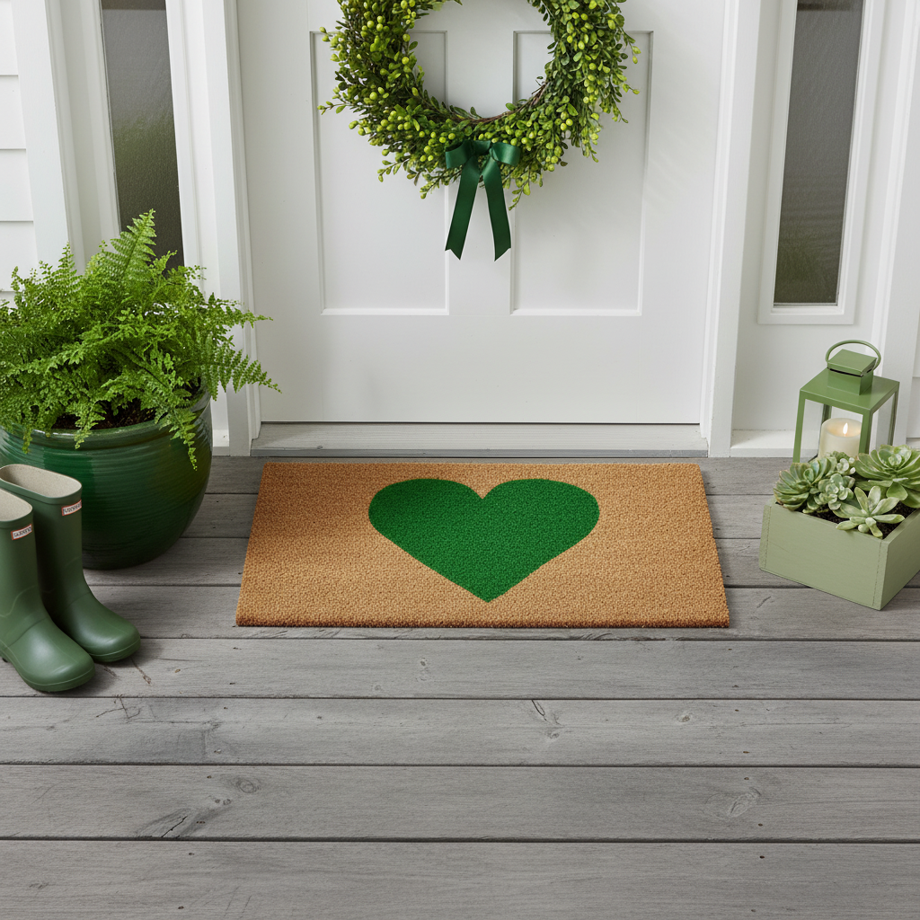 Heart Doormat