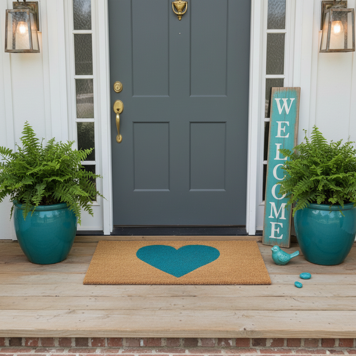 Heart Doormat