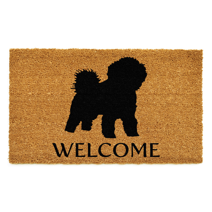 Bichon Frise  Doormat 17"x29" / Bichon Frise