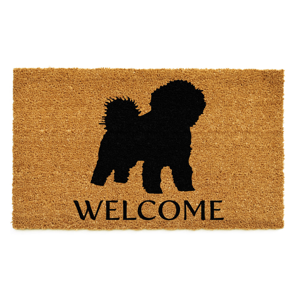 Bichon Frise  Doormat 17"x29" / Bichon Frise
