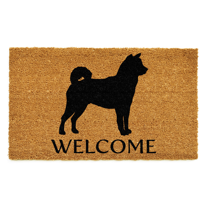 Shiba Inu  Doormat 24"x36" / Shiba Inu
