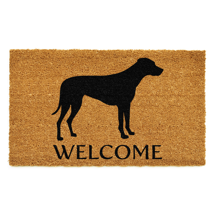 Rhodesian Ridgebacks Doormat 17"x29" / Rhodesian Ridgebacks