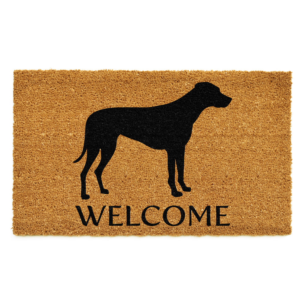 Rhodesian Ridgebacks Doormat 17"x29" / Rhodesian Ridgebacks
