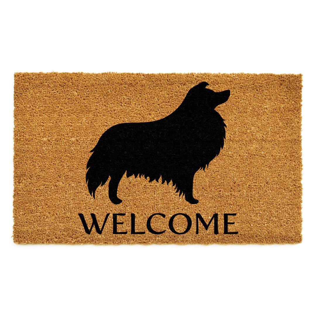 Collie Doormat 24"x36" / Collie