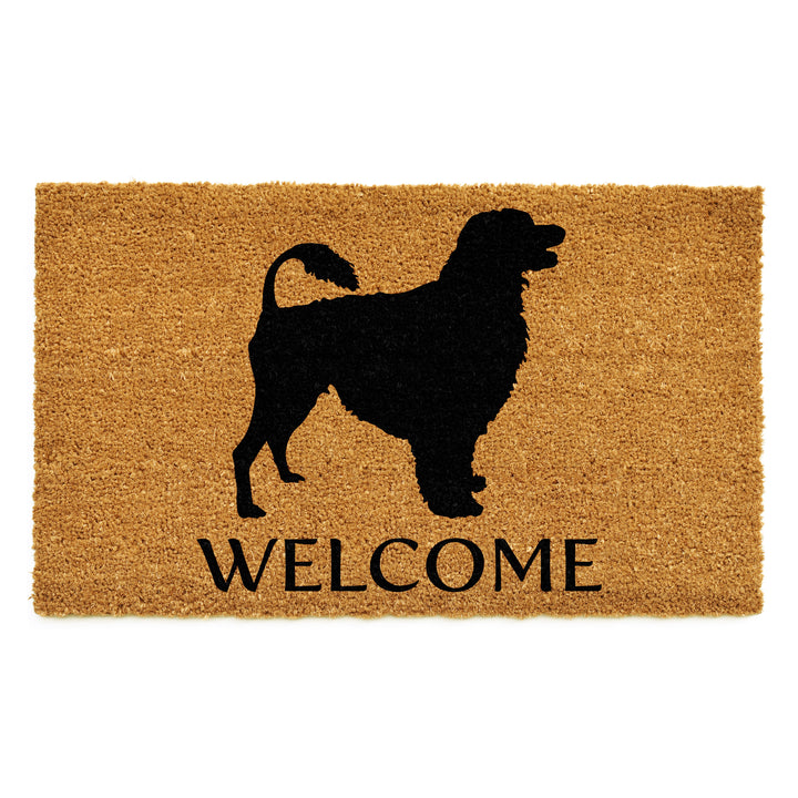 Portuguese Water Dog Doormat 24"x36" / Portuguese Water Dog