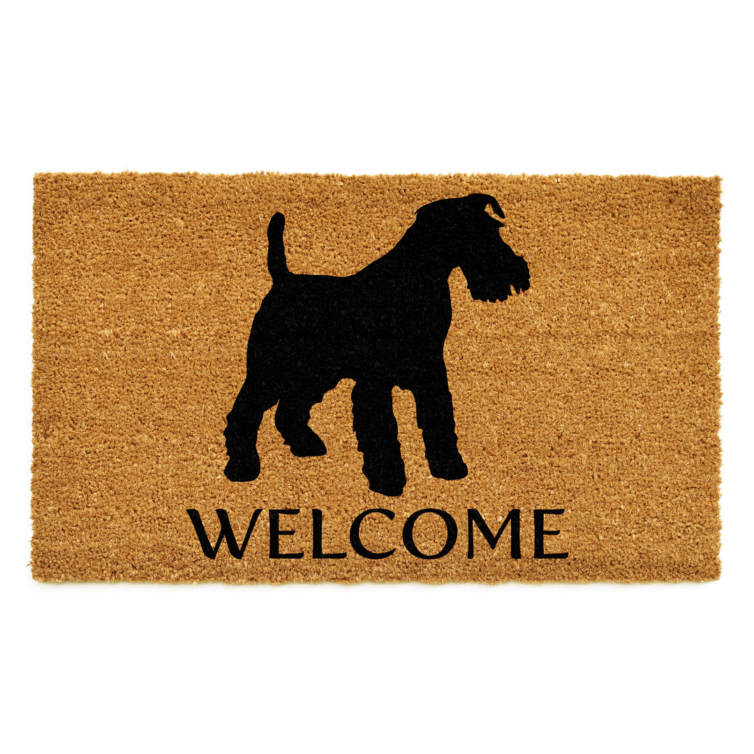 Wire-haired fox terrier Doormat 24"x36" / Wire-haired fox terrier