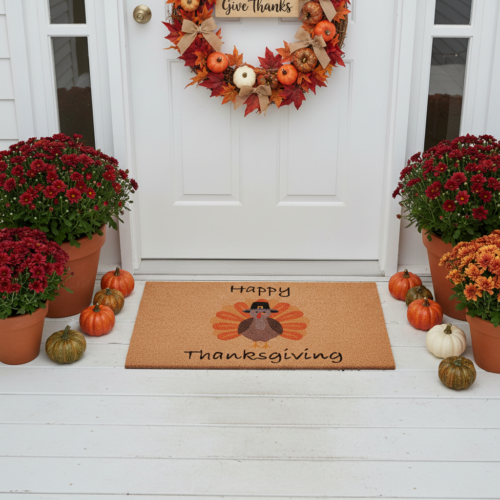 Happy Thanksgiving Doormat