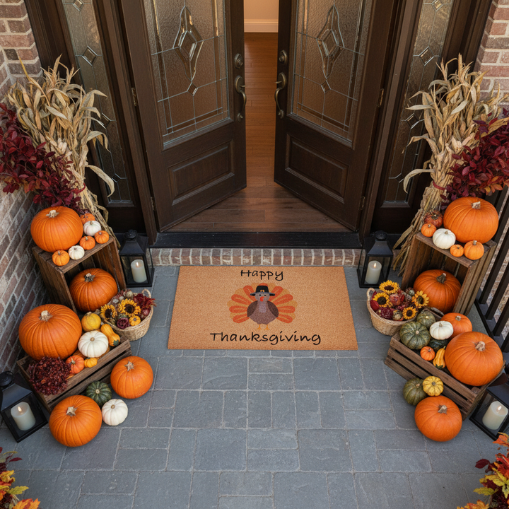 Happy Thanksgiving Doormat
