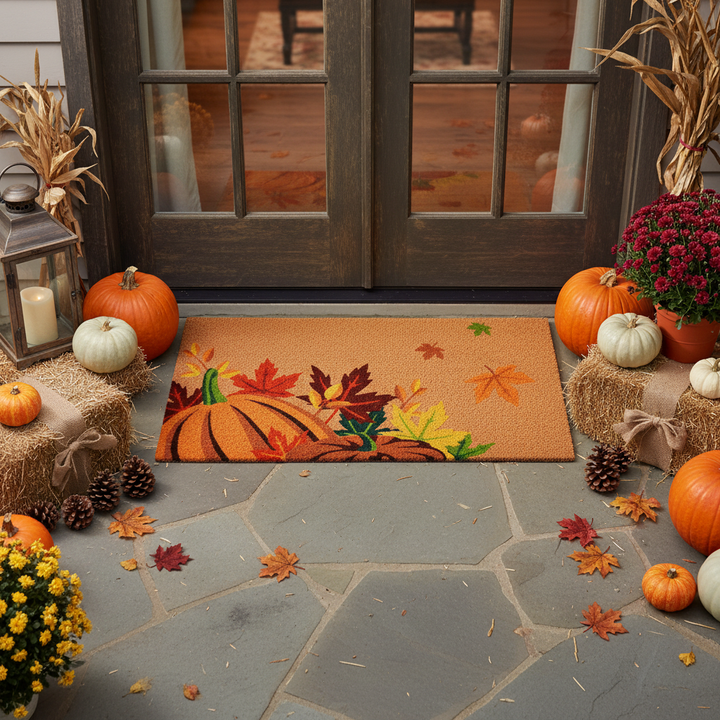 Pumpkin Spice Doormat