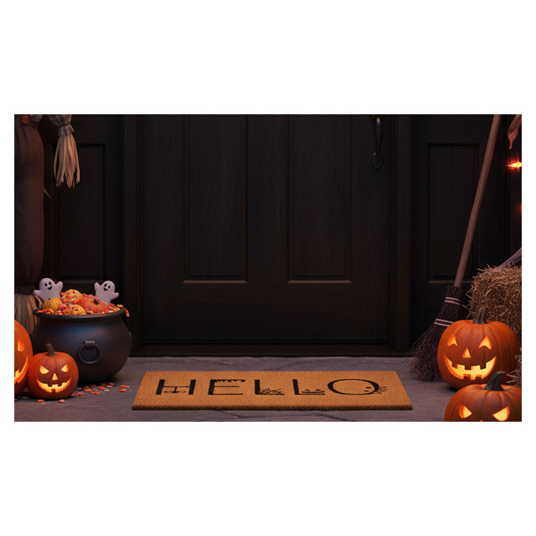 Spooky Hello Doormat