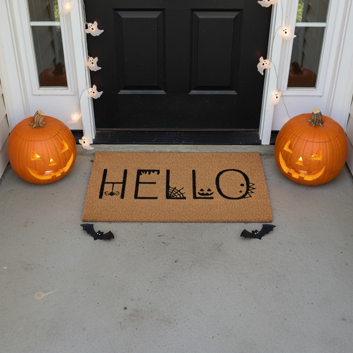 Spooky Hello Doormat
