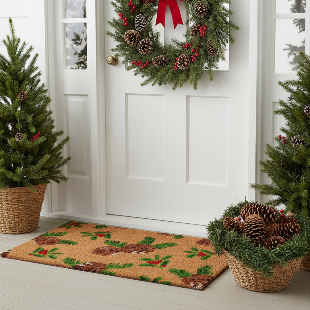 Christmas Berries Doormat
